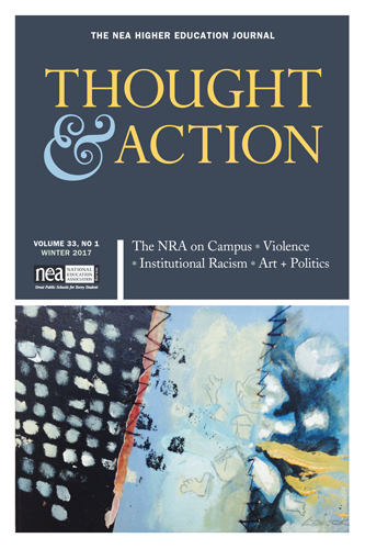 NEA Thought & Action higher education journal - Winter 2017